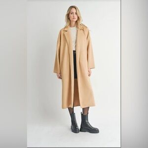 Sadie & Sage Women's Honey Gold  Trench Coat